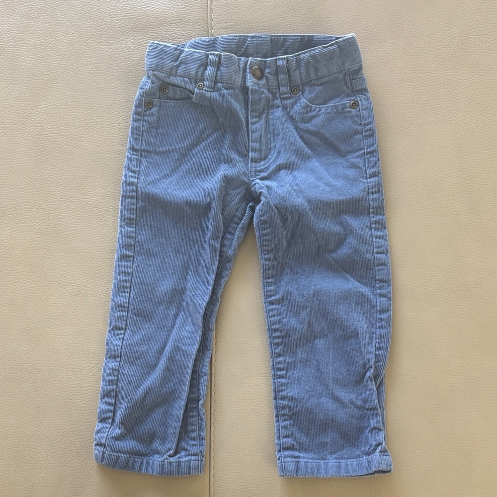 Janie & Jack Blue Corduroy Pants